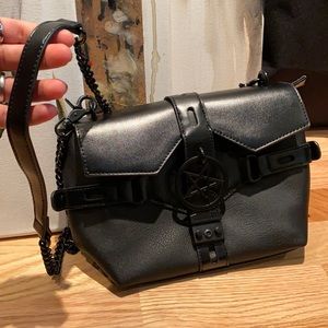 Kill star Black pentagram purse with strap